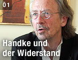 Der Schriftsteller Peter Handke im interview
