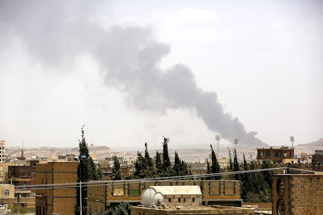 Luftangriff auf Sanaa