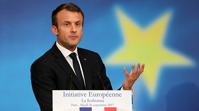 Macron will viel mehr Europa