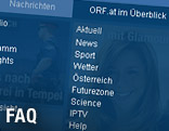 Illustration ORF.at neu ORF im Überblick