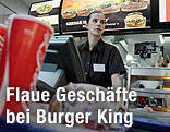 Verkäuferin von Burger King