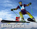 Screenshot eines Skirennläufers des Online-Spieles Ski Challenge