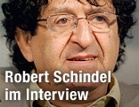 Der österreichische Schriftsteller Robert Schindel