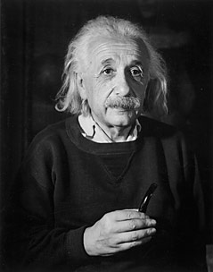 Albert Einstein, New Jersey 1954