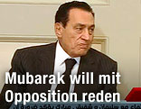 Ägyptens Präsident Hosni Mubarak
