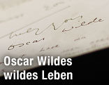 Unterschrift Oscar Wilde