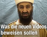 Videograb einer Ansprache Osama bin Ladens