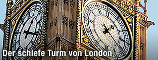 Der Uhrturm "Big Ben" in London
