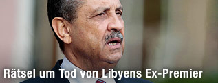 Ehemaliger libysche Ministerpräsident und Ölminister Shukri Ghanem
