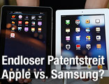 Tablets von Apple und Samsung