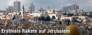 Stadtansicht von Jerusalem