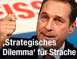 FPÖ-Bundesparteiobmann Heinz-Christian Strache