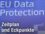 Schriftzug EU Data Protection