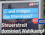 Wahlplakat der ÖVP