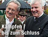 Bayerns Regierungschef Horst Seehofer und Münchens Bürgermeister Christian Ude