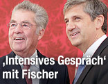Bundespräsident Dr. Heinz Fischer und Vizekanzler Michael Spindelegger (ÖVP)