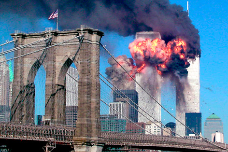 Explosion des World Trade Center