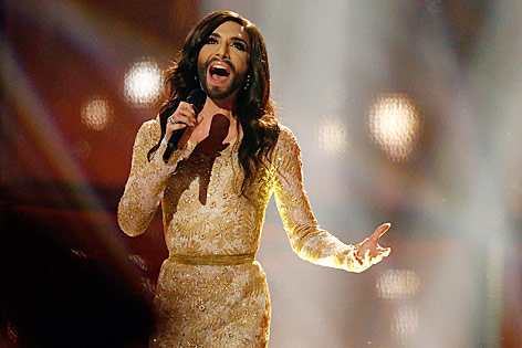 Conchita Wurst singt beim Song Contest