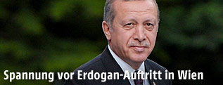 Türkischer Premier Recep Tayyip Erdogan
