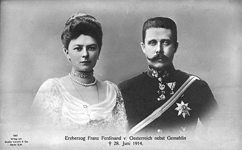 Franz Ferdinand und Sophie Chotek