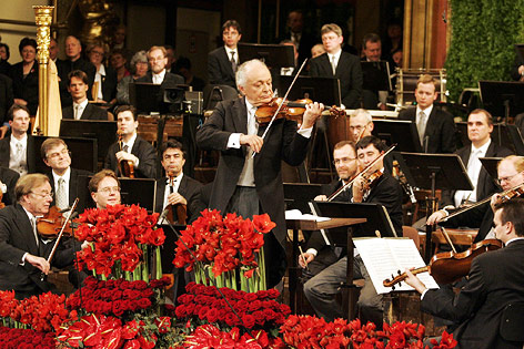 Lorin Maazel mit den Wiener Philharmonikern beim Neujahrskonzert