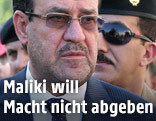 Der amtierende Ministerpräsident des Irak, Nuri al-Maliki