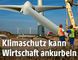 Aufbau einer Windturbine