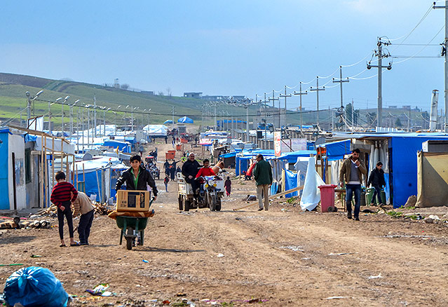 Flüchtlingscamp in Erbil