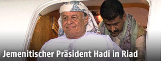 Jemens Präsident Abed Rabbo Mansur Hadi
