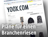 Screenshot der Seite yoox.com