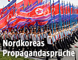 Parade in Nordkorea