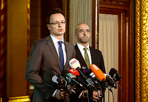 Ungarns Außenminister Peter Szijjarto