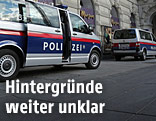 Polizeiautos in Graz