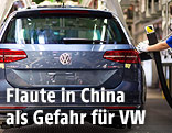 VW-Auto in Fabrik