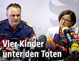 Der burgenländische Landespolizeidirektor Hans Peter Doskozil und Innenministerin Johanna Mikl-Leitner (ÖVP)