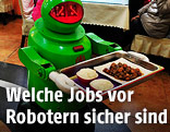 Roboter servieren Essen