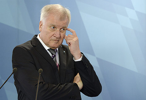 Der bayerische Ministerpräsident Horst Seehofer