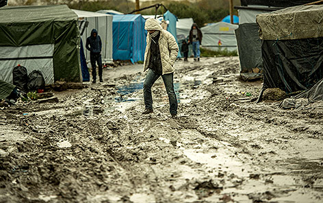 Flüchtlingslager in Calais
