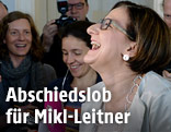 Die scheidende Innenministerin Johanna Mikl-Leitner