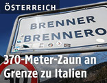 Brenner-Ortsschild