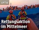 Rettungsaktion im Mittelmeer