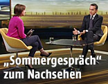 Bundeskanzler Kern beim ORF-Sommergespräch