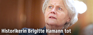 Historikerin und Autorin Brigitte Hamann