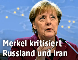 Deutschlands Kanzlerin Angela Merkel