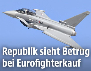 Eurofighter des österreichischen Bundesheers im Flug
