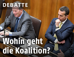 Bundeskanzler Christian Kern und Vize Reinhold Mitterlehner