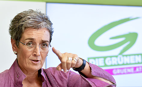 Ulrike Lunacek, Grüne-Spitzenkandidatin für die Nationalratswahl