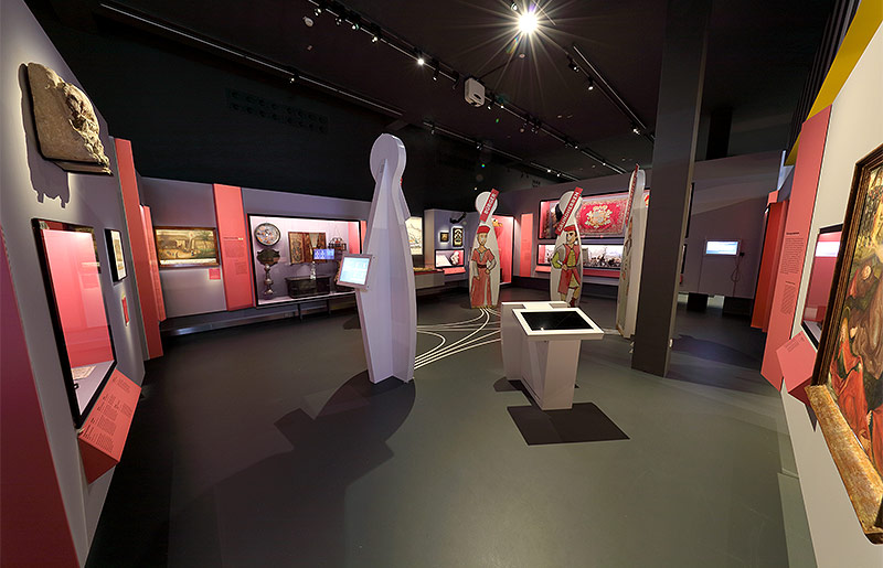 Ausstellungsraum im Haus der Geschichte