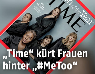 Cover des US-Magazins "Time" mit den Personen des Jahres