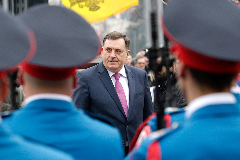 Präsident der Republik Srpska Milorad Dodik